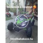 Óriás buggy 2 személyes elektromos autó - Zöld