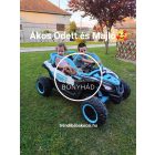 Óriás buggy 2 személyes elektromos autó - Kék