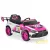 BO Drift elektromos autó - hátsó spoiler szárnnyal - pink