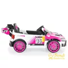 BO Drift elektromos autó - hátsó spoiler szárnnyal - pink