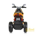 Elektromos gyermek robogó - 3 kerekű - Sárga