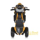 Elektromos gyermek robogó - 3 kerekű - Sárga