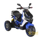 Elektromos gyerek robogó 3 kerekű – Kék – Trendi Babakocsi