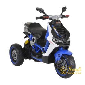 Elektromos gyerek robogó 3 kerekű – Kék – Trendi Babakocsi