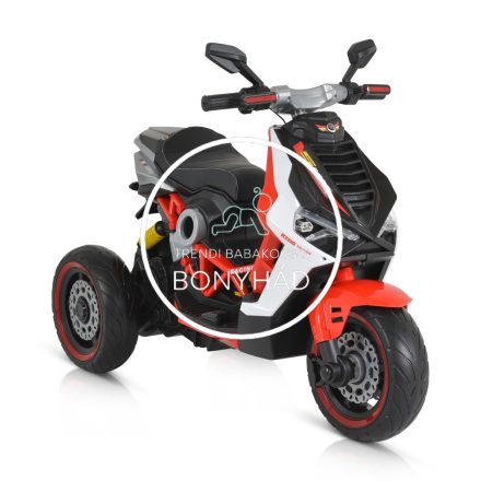 Elektromos gyermek robogó - 3 kerekű - Piros