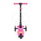 Roller - Lamborghini - Összecsukható, világító kerekű - Rózsaszín