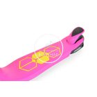 Roller - Lamborghini - Összecsukható, világító kerekű - Rózsaszín