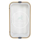 Babaöböl - Amo -  szúnyoghálóval, 7 pozícióban állítható magassággal, kerekekkel, tárolóval - Fekete