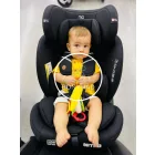 Nitro - ISOFIX - es autósülés - 0 - 36 kg - Dönthető, forgatható - Fekete
