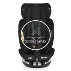 Nitro - ISOFIX - es autósülés - 0 - 36 kg - Dönthető, forgatható - Fekete