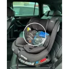 Nitro - ISOFIX - es autósülés - 0 - 36 kg - Dönthető, forgatható - Fekete