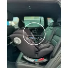 Nitro - ISOFIX - es autósülés - 0 - 36 kg - Dönthető, forgatható - Fekete