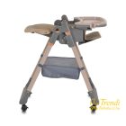 Lindo - Multifunkciós Etetőszék - Ajándék kiegészítőkkel (előke, kanál, villa) - Bézs