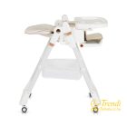 Lindo - Multifunkciós Etetőszék - Ajándék kiegészítőkkel (előke, kanál, villa) - Fehér