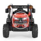 Elektromos gyermek traktor LED világítással – Piros – Trendi Babakocsi