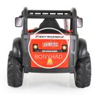 Elektromos traktor gyerekeknek hátulnézet – kényelmes ülés és kapaszkodó