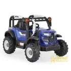 Elektromos traktor gyerekeknek – Kék – 12V – Trendi Babakocsi