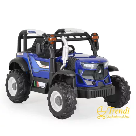 Elektromos traktor gyerekeknek – Kék – 12V – Trendi Babakocsi