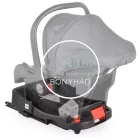 ROYAL - ISOFIX - es bázistalp - I-SIZE 40 - 87 cm -  Fekete
