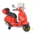 Vespa - 801 GTS Super Elektromos motor - Piros