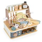 Fa játék - Fa barbecue szett - Pasztel