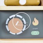 Fa játék - Fa barbecue szett - Pasztel