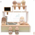 Fa játék - Fa Fagyikészítő szett - Pasztel