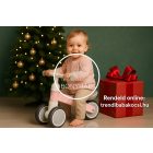 2025 legnépszerűbb gyerek futóbiciklije – pink 3 kerék, ergonomikus kialakítás