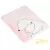 Babatakaró softy pihe puha 80*110cm jegesmedvés - pink