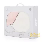 Babatakaró softy pihe puha 80*110cm jegesmedvés - pink