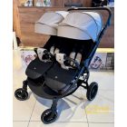 MONI TWINGO Iker babakocsi lábzsákkal CAMEL/BÉZS