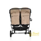 MONI TWINGO Iker babakocsi lábzsákkal CAMEL/BÉZS