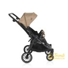 MONI TWINGO Iker babakocsi lábzsákkal CAMEL/BÉZS