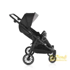 MONI TWINGO Iker babakocsi lábzsákkal ONYX/FEKETE