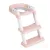 LIFTY lépcsős WC szűkítő kapaszkodóval – pink