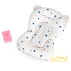 Baba fürdőkád szett összecsukható káddal - Pink