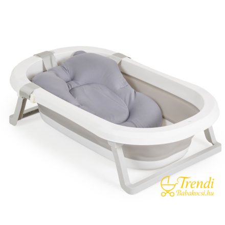 Baba fürdőkád szett összecsukható káddal - Szürke