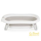 Baba fürdőkád szett összecsukható káddal - Szürke