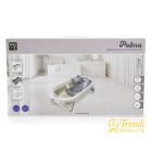 Baba fürdőkád szett összecsukható káddal - Szürke