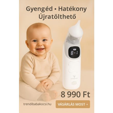 Puffee elektromos orrszívó usb tölthető babáknak