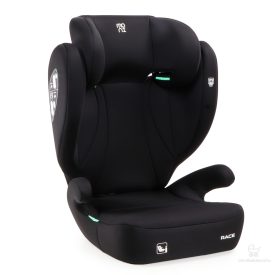   RACE autós ülés I-Size 100-150 cm ülésmagasítóvá alakítható - Fekete