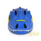 Kerékpáros sisak Y27 (48-54 cm) Dino-kék