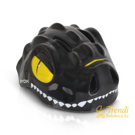 Kerékpáros sisak Y27 (48-54 cm) Dino-fekete