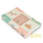 XPE kétoldalas játszószőnyeg – pasztel állatos minták