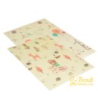 XPE Pasztel Összecsukható Játszószőnyeg – PARK / Macis (120×180 cm)