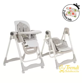 FUJI etetőszék és hinta 2in1 prémium huzattal BÉZS