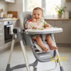 FUJI etetőszék és hinta 2in1 prémium huzattal BÉZS