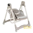 FUJI etetőszék és hinta 2in1 prémium huzattal BÉZS
