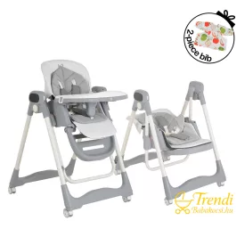  FUJI etetőszék és hinta 2in1 prémium huzattal SZÜRKE