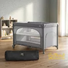 DOS utazóágy 2 szintes, kibújóval SZÜRKE